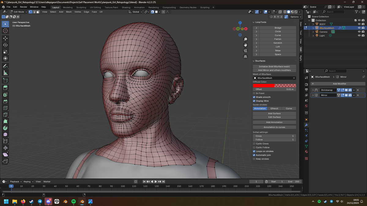 Retopology